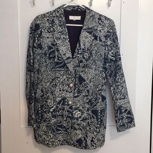 Vintage Escada Denim Jacket- showstopper